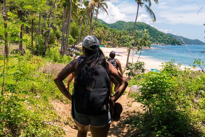 Six Hidden Beaches Hike - The first 30 minutes: stone paths, jungle, and Colomitos