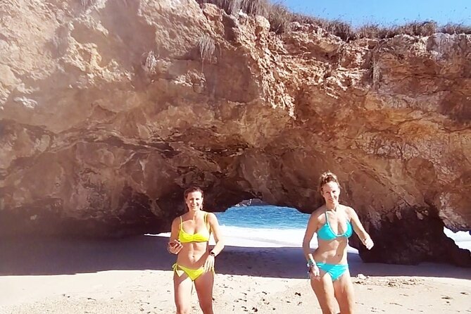 small groups SAFARI to Marietas Islands including Hidden Beach - Blue-footed boobies and island bird life