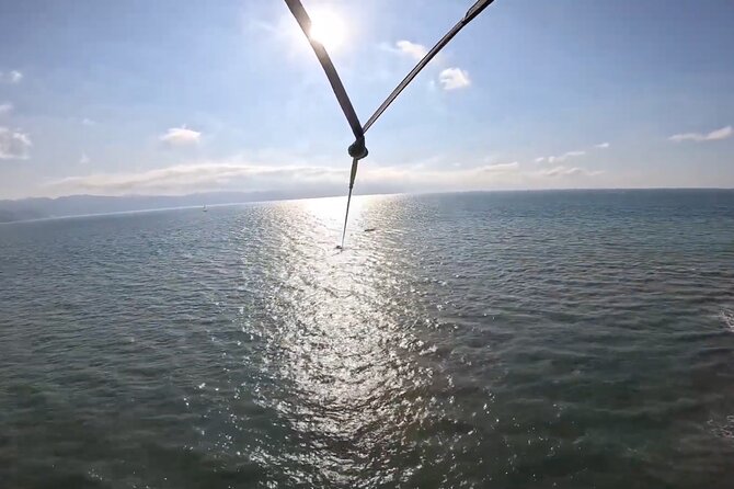 Solo Parasailing Experience in Puerto Vallarta - Taking off from Playa Camarones