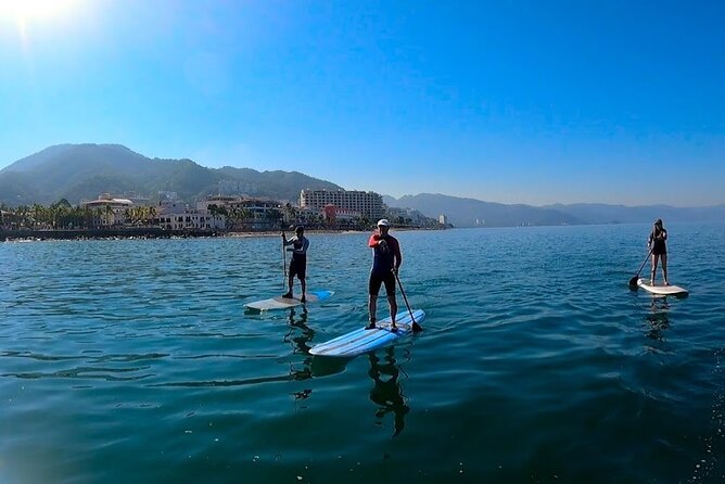 Stand Up Paddle Boarding Adventure in Puerto Vallarta - Stop one: the Malecón from the water
