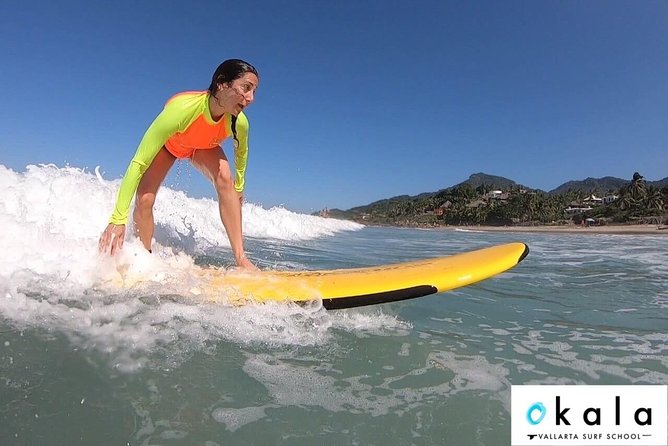 Surf lessons in Puerto Vallarta and Nayarit - Nuevo Nayarit Beach, a possible beginner-friendly choice