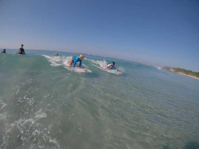 Surfing on the north of the bay - Small extras that make the session better