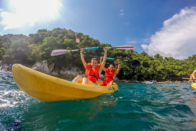Tour Yelapas and Mahahuitas in Catamaran with Lunch and Open Bar! - Majahuitas Beach Club and Its Shared Water Gear