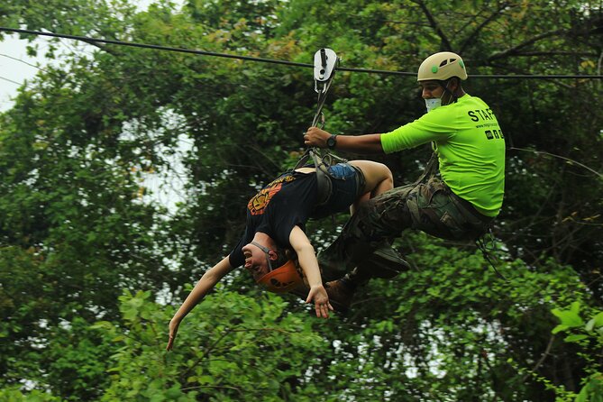 Zip Line for Cruise Ship Passengers, Puerto Vallarta Jungle Adventure - Jorullo Bridge and the park’s extra time
